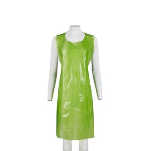 Disposable Green Plastic Apron – Roll of 100 Aprons